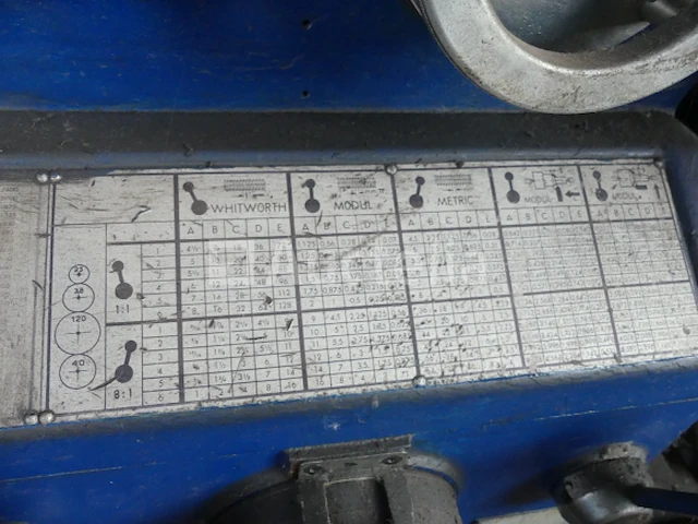 Morando pa25 metalen draaibank - afbeelding 13 van  17