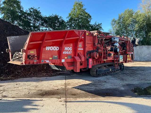 Morbark - 6400xt woodhog track - mobile crushing plant - 2019 - afbeelding 1 van  14
