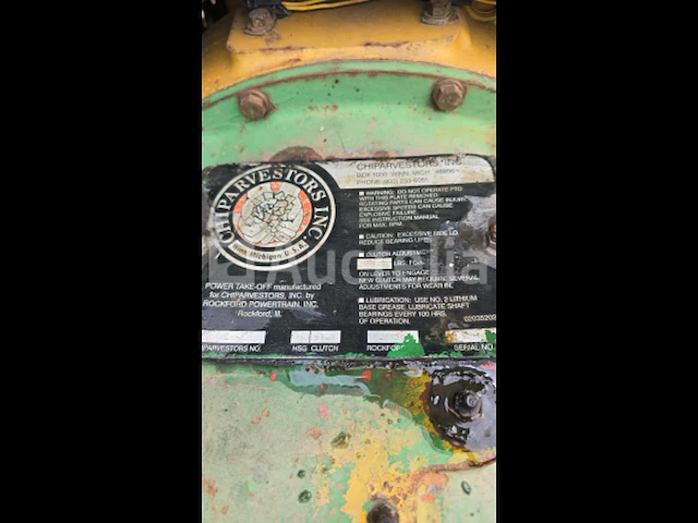Morbark typhoon shredder met caterpillar motor - afbeelding 7 van  10