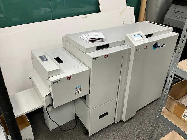 Morgana bm2000 bookletmaker + ftr 2000 trimmer + squafold 104 - afbeelding 1 van  9