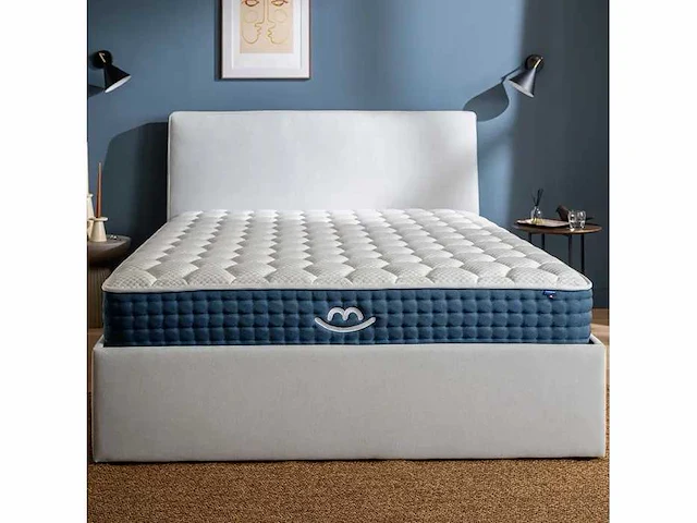 Morphea premium hybride matras 140x190 cm jade traagschuim & pocketveren - stevig - dikte 26 cm - afbeelding 1 van  6