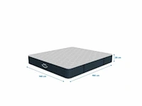 Morphea premium hybride matras 140x190 cm jade traagschuim & pocketveren - stevig - dikte 26 cm - afbeelding 6 van  6