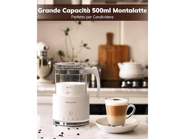 Morpilot elektrische melkopschuimer - afbeelding 2 van  5