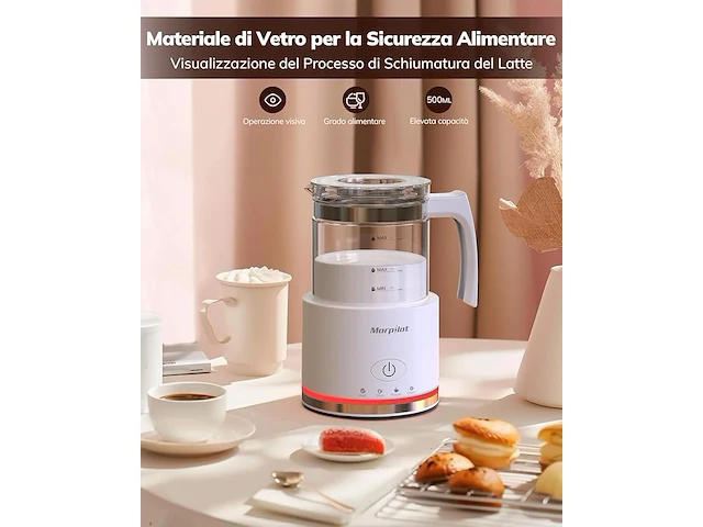 Morpilot elektrische melkopschuimer - afbeelding 3 van  5