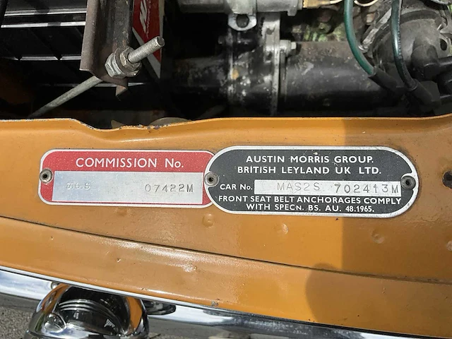 Morris 1300 mk2- 1974 - afbeelding 33 van  46