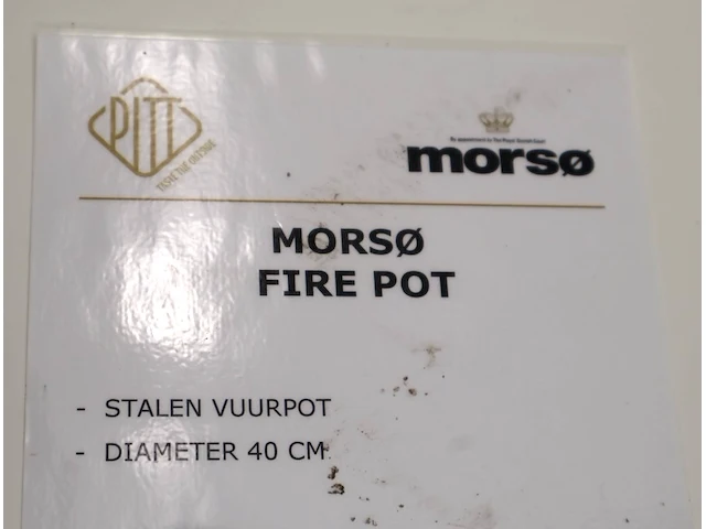 Morso fire pot - afbeelding 3 van  4