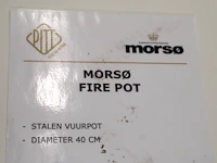 Morso fire pot - afbeelding 3 van  4