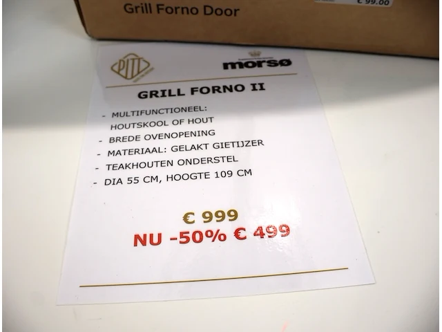 Morso grill forno ii - afbeelding 3 van  6