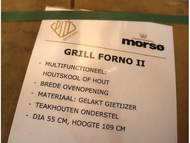 Morso grill forno ii - afbeelding 4 van  4
