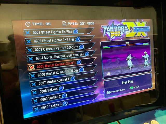 Mortal kombat speelautomaat - ongebruikt - afbeelding 3 van  14