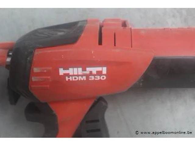 Morteldispencer hilti hdm 330, werking niet gekend - afbeelding 2 van  2