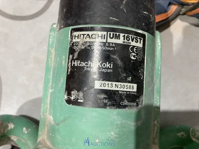 Mortelmenger hitachi - afbeelding 3 van  3