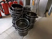 Mosselpotten. 19 stuks - afbeelding 2 van  2