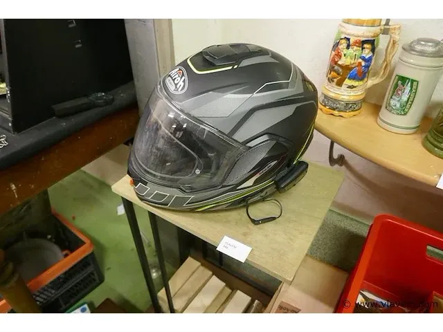 Moto helm met cardo systeem - afbeelding 1 van  2