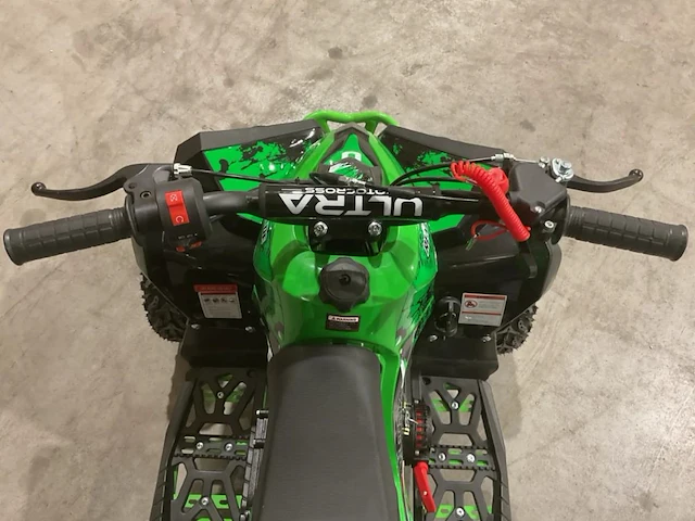 Motocross quad ultra 49cc groen - afbeelding 9 van  10