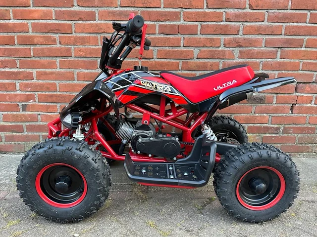 Motocross quad ultra 49cc rood - afbeelding 1 van  9