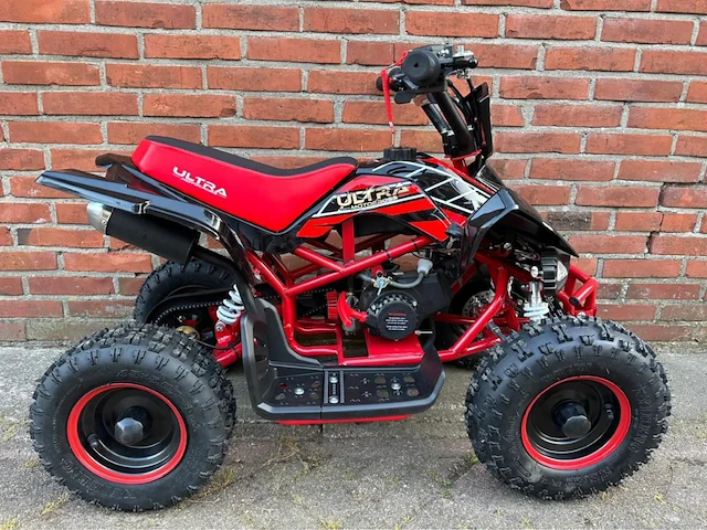 Motocross quad ultra 49cc rood - afbeelding 3 van  9
