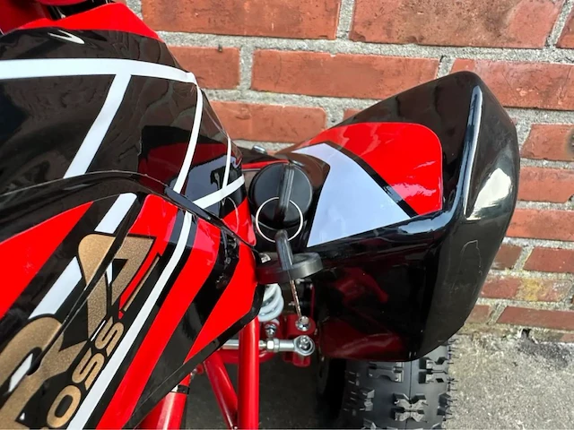 Motocross quad ultra 49cc rood - afbeelding 7 van  9