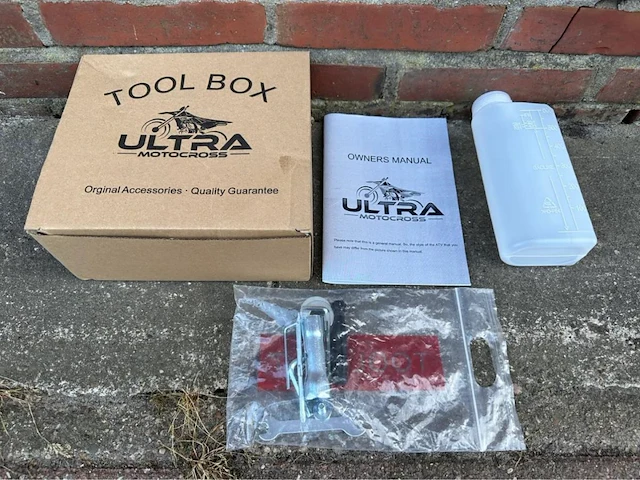 Motocross quad ultra 49cc rood - afbeelding 9 van  9