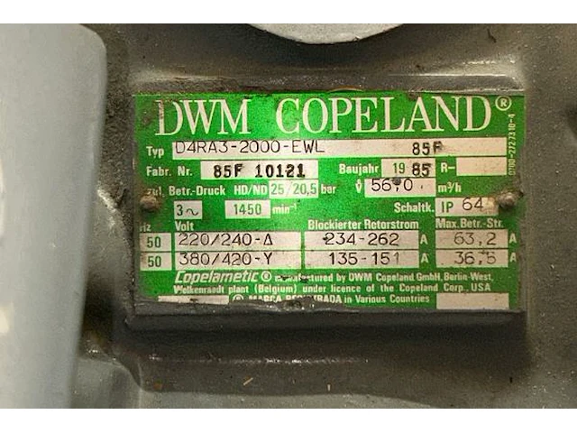 Motor dwm copeland - afbeelding 6 van  7