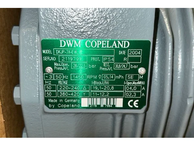 Motor dwm copeland - afbeelding 4 van  4
