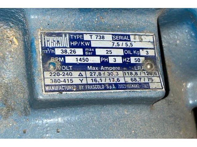 Motor frascold - afbeelding 4 van  4