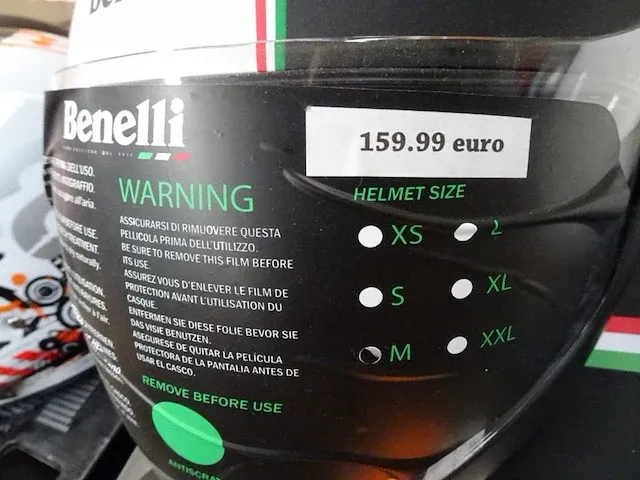 Motor helm aprila - afbeelding 4 van  4