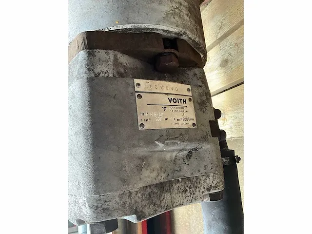 Motor met hydraulische pomp voith h5-40 - afbeelding 2 van  5