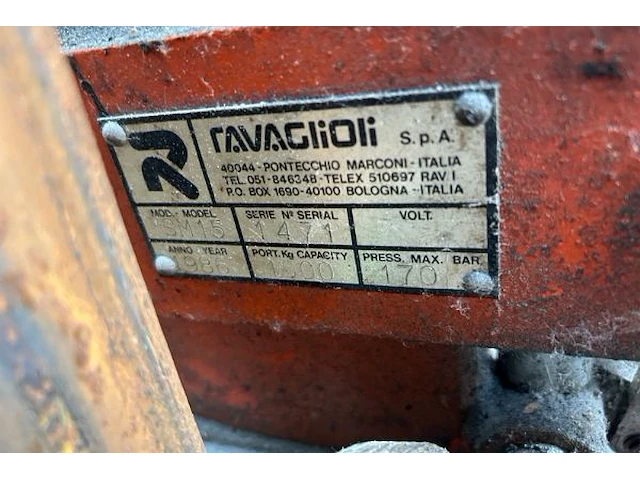 Motor takel ravaclioli mobiel - afbeelding 9 van  9