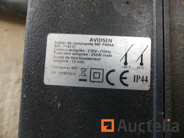 Motor voor 2-blads poort advisen - afbeelding 2 van  2