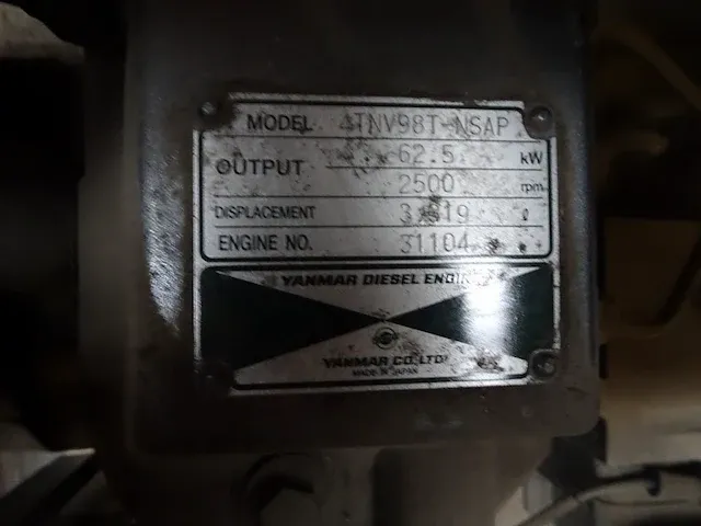 Motor yanmar - afbeelding 6 van  7