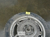 Motorband met velg - afbeelding 2 van  3