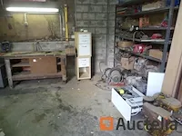 Motoren elektrische, rekken, werkbank hout, rekken inhoud