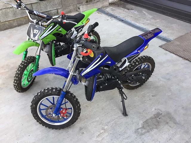 Motorfiets (2x) - afbeelding 1 van  10