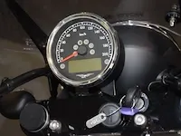 Motorfiets motto guzzi v9 roamer,853cm³, 47,8kw, 1ste inschr 18/10/22, chassisnr zgumaa002nm000213, 5500km, kenteken i+ii, gelijkvormigheidsattest, 1sleutels - afbeelding 5 van  8
