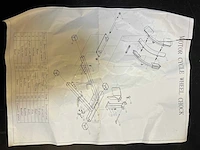 Motorfiets wielklem / wielsteun van hbm - afbeelding 8 van  8