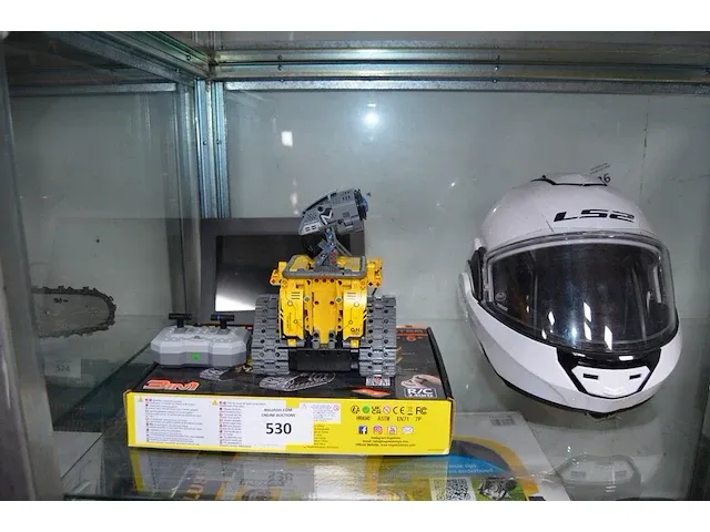 Motorhelm ls2 251, digitale fotokader, wall-e robot op afstandsbediening - afbeelding 1 van  10