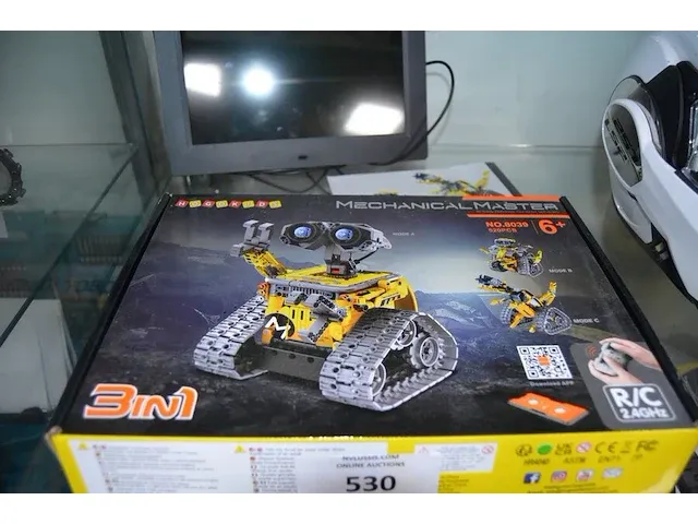 Motorhelm ls2 251, digitale fotokader, wall-e robot op afstandsbediening - afbeelding 5 van  10
