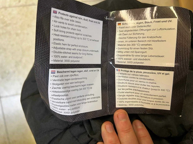 Motorhoezen (4x) - afbeelding 4 van  6