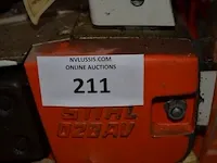 Motorkettingzaag stihl 020av - afbeelding 2 van  7