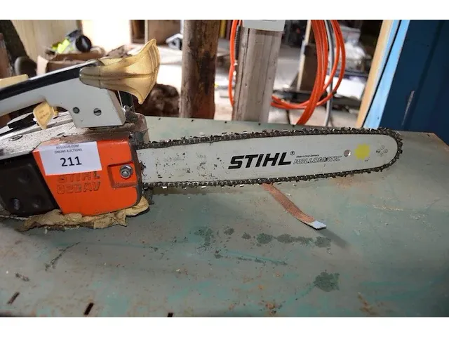 Motorkettingzaag stihl 020av - afbeelding 6 van  7