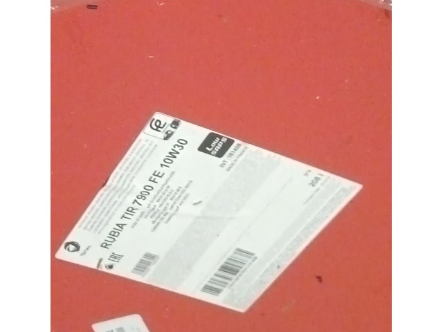 Motorolie rubiatir 7900fe 10w30 - afbeelding 2 van  2