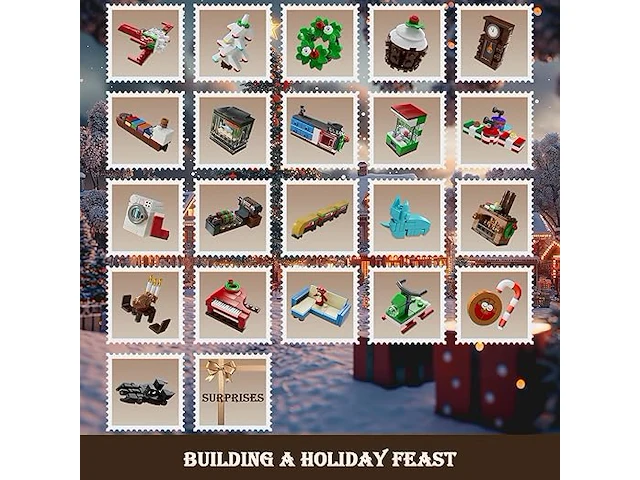 Mould king adventskalender (bouwstenen) - afbeelding 3 van  3