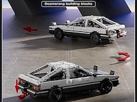 Mould king technik initial d ae86 speed champion sportwagen - afbeelding 5 van  5