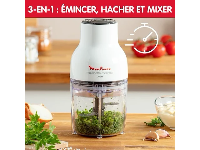 Moulinex 3-in-1 versnipperaar - afbeelding 3 van  5