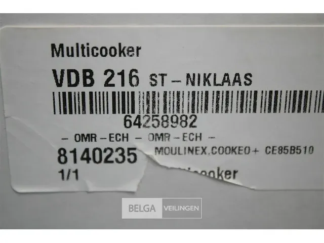 Moulinex cookeo+ ce85b510 multicooker - afbeelding 3 van  3