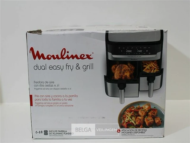 Moulinex ez905d20 airfryer - afbeelding 4 van  4