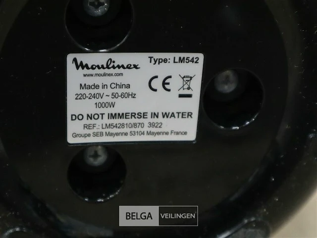 Moulinex lm5428 soepmaker - afbeelding 2 van  2