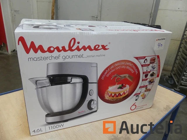 Moulinex masterchef gourmet multifunctionele keukenmachine (qa538d10) - afbeelding 3 van  6