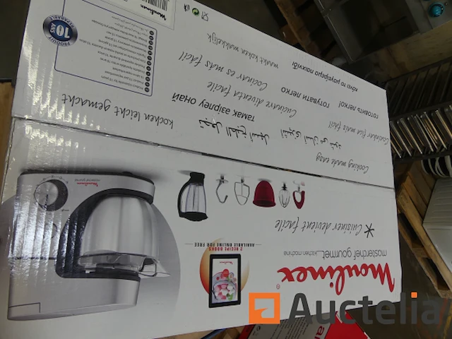 Moulinex masterchef gourmet multifunctionele keukenmachine (qa538d10) - afbeelding 5 van  6